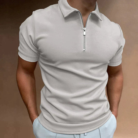 Drexon | Elegante Herenpolo met Rits