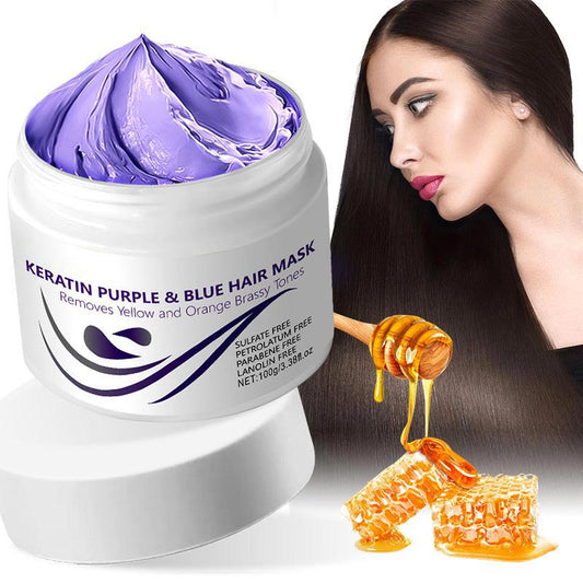 GlowMask | Neutraliseert onmiddellijk gele tinten voor stralend, glanzend haar