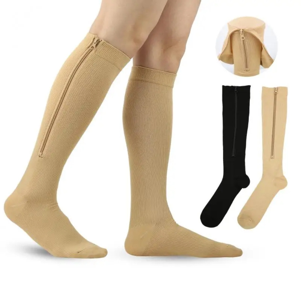 LegVive | Super Comfort Rits Compressiekousen