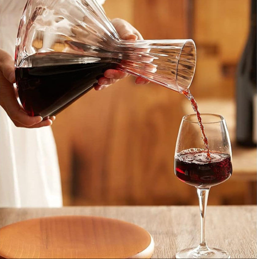 Spin & Savor | Elegante wijnbeluchtingsset