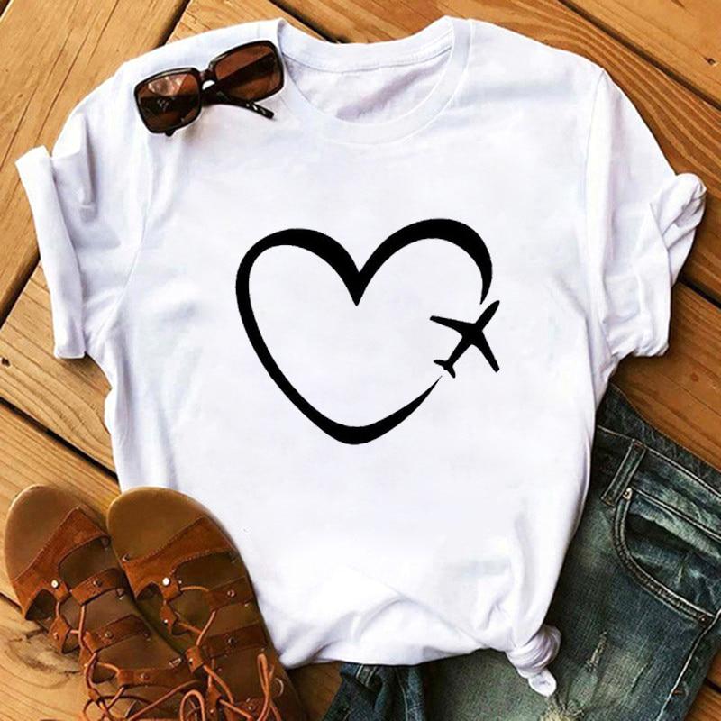 Printora | Statement T-shirt van katoen voor dames