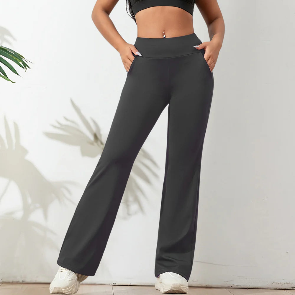Olivia | Comfortabele, stijlvolle en flexibele Yoga Flare Pants voor elke houding
