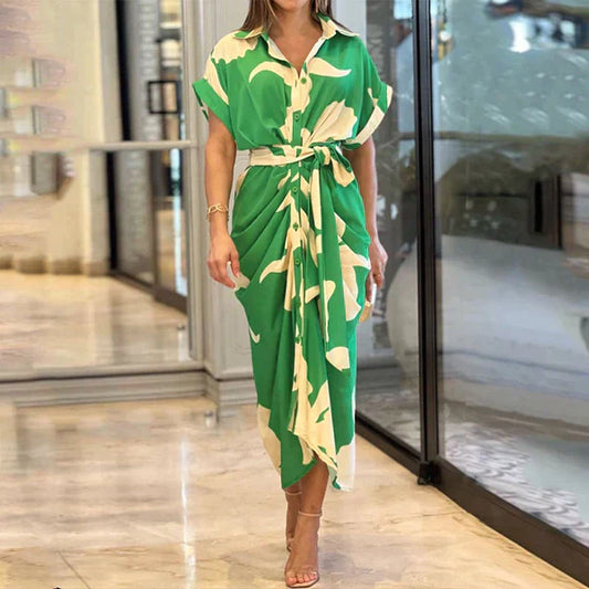 Marvea | De Serene Charm Wrap Dress