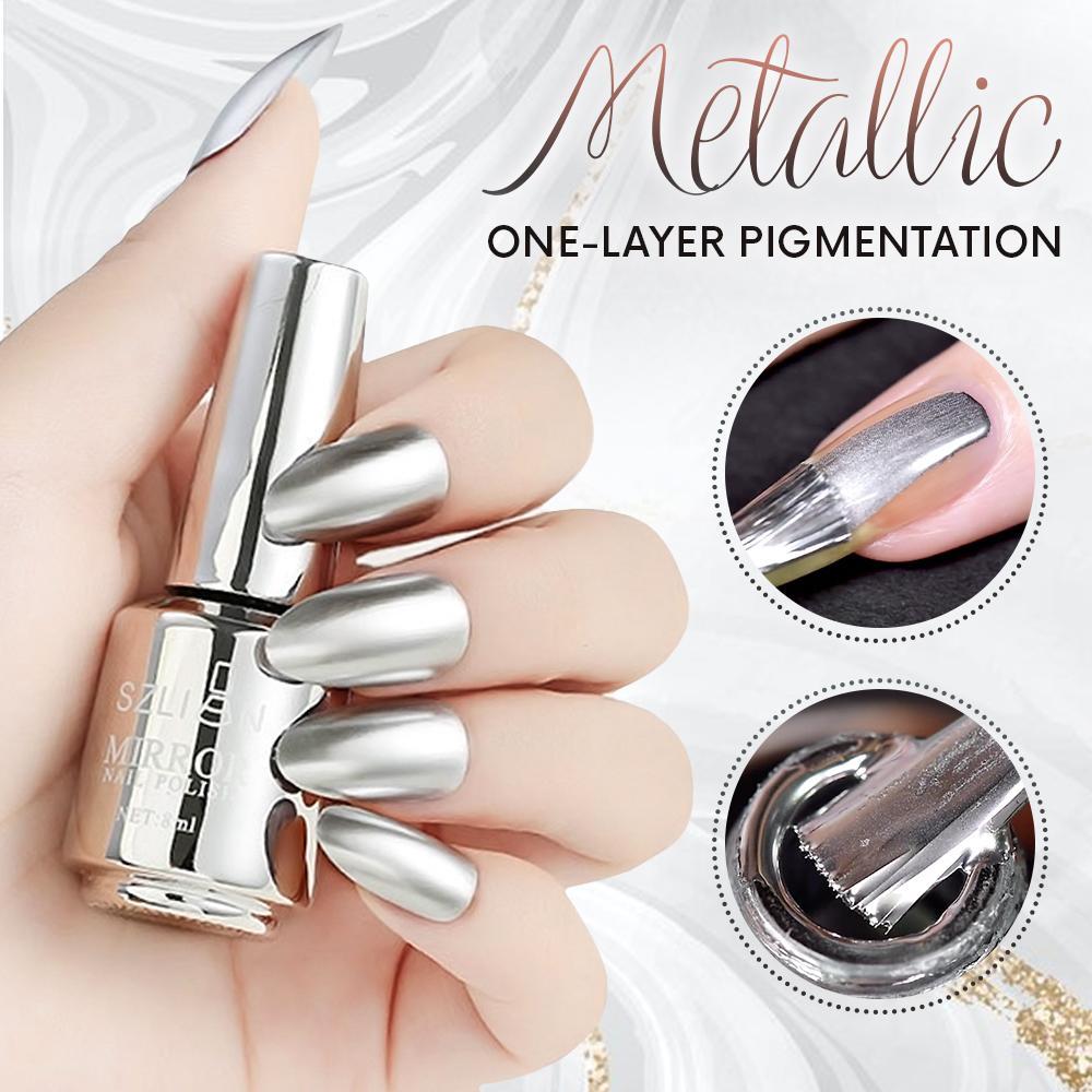 MetaNail I Metallic Spiegel Nagellak - whambeauty