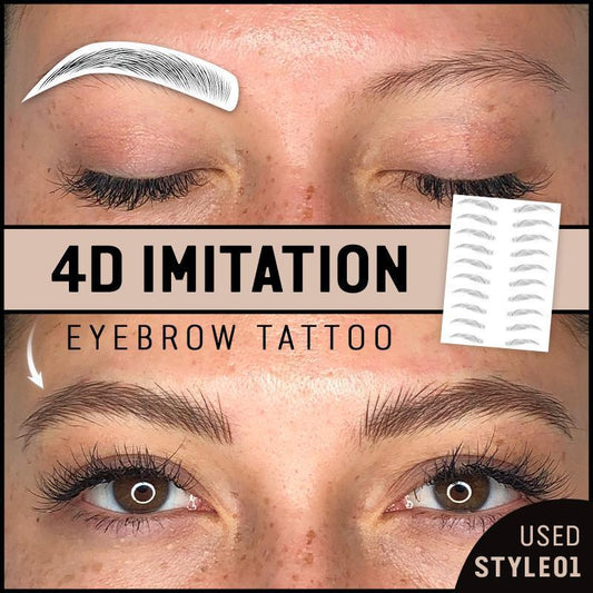 4D Imitation Eyebrow Tattoos - whambeauty