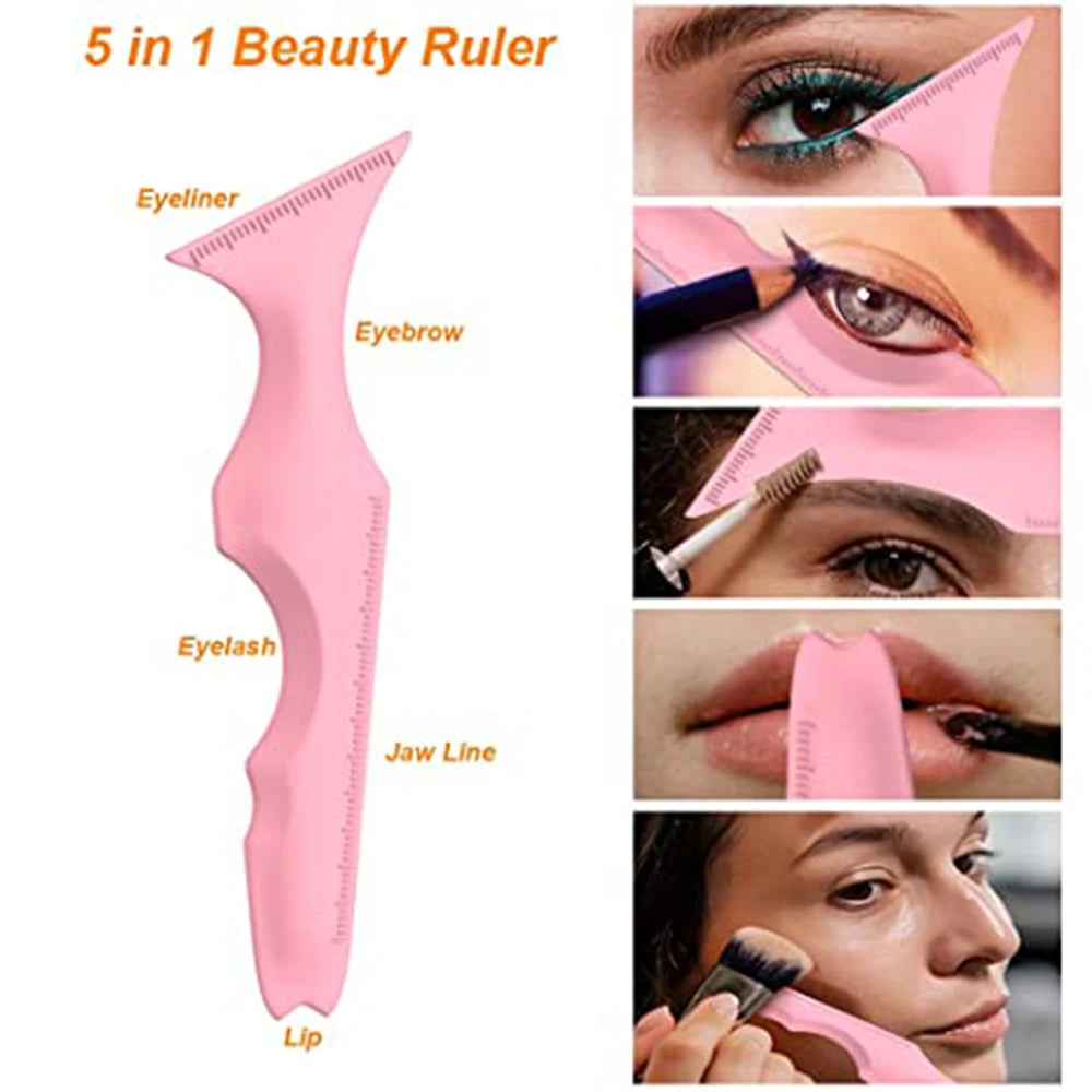 BeautyRuler | 5 in 1 Silicone Schoonheidsliniaal