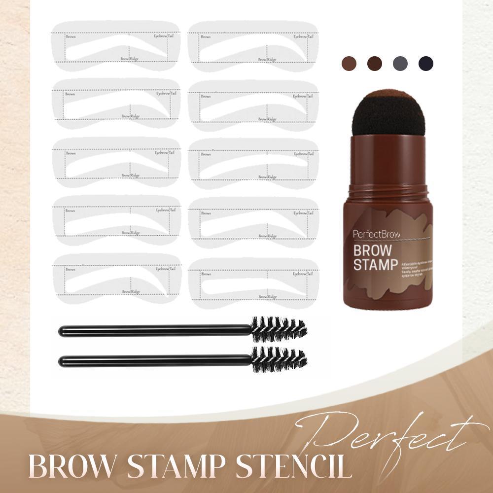 Perfect Brows Stencil & Stamp Kit - whambeauty