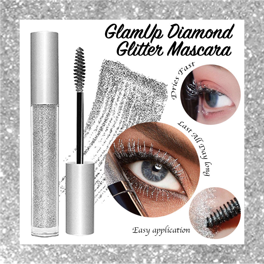GlamUp Diamond Glitter Mascara - whambeauty