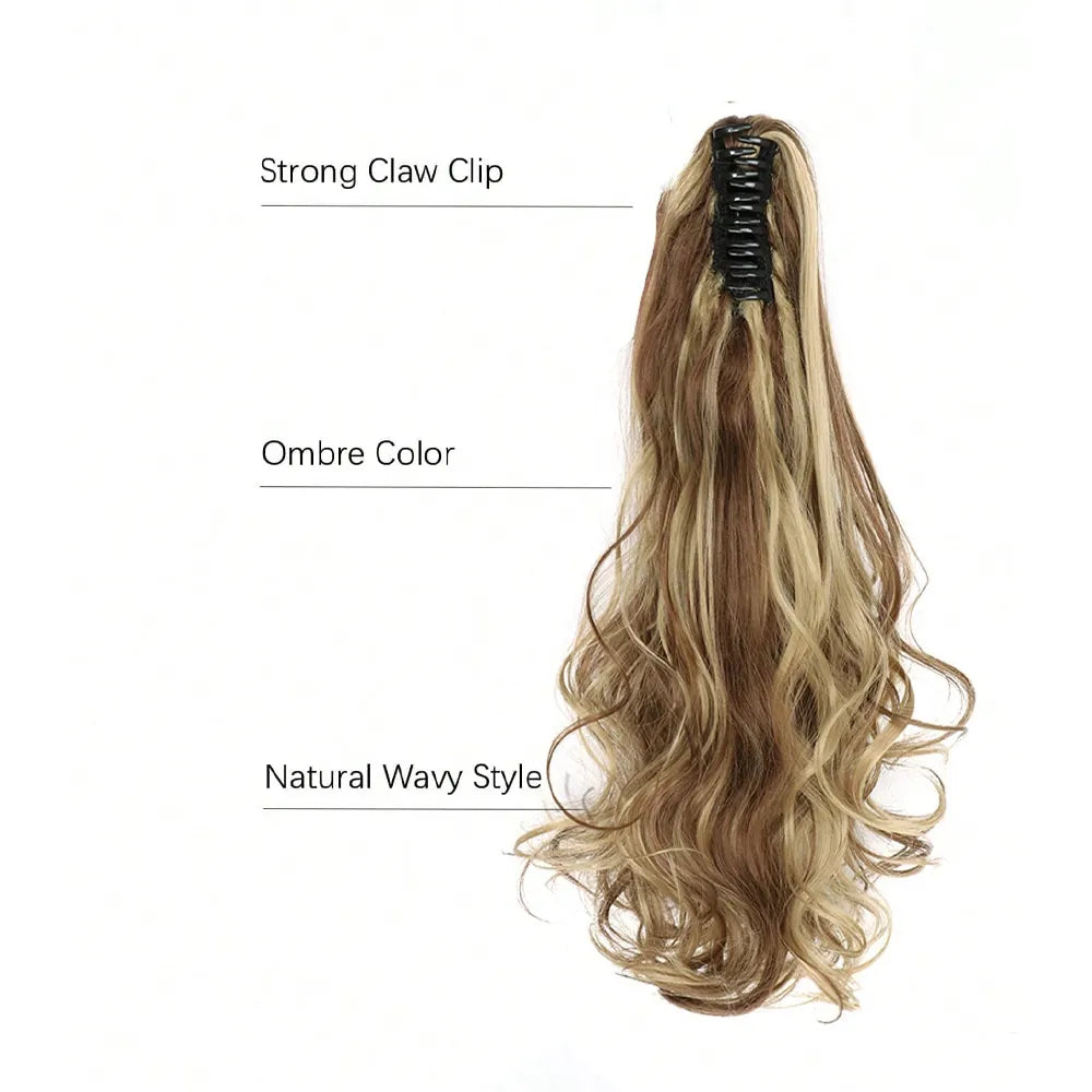 ClawClipExtensions | Klauw Clip In Golvende Paardestaart Extensies