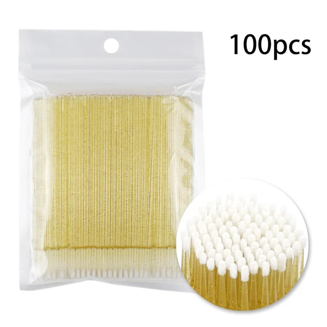LashBrush | Wimperkwastjes voor eenmalig gebruik Zwabbertje