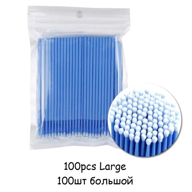 LashBrush | Wimperkwastjes voor eenmalig gebruik Zwabbertje