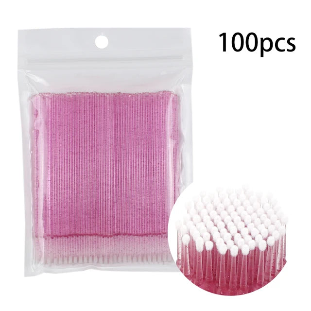 LashBrush | Wimperkwastjes voor eenmalig gebruik Zwabbertje