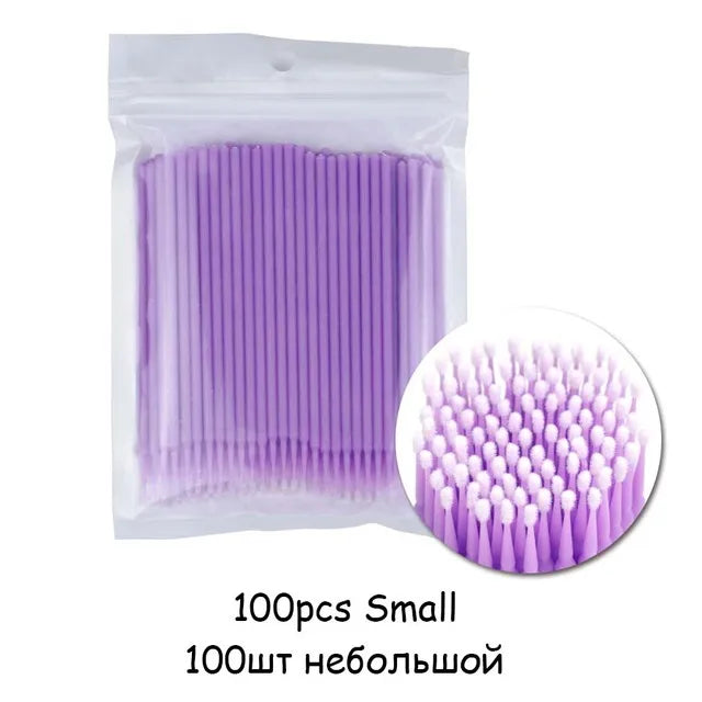 LashBrush | Wimperkwastjes voor eenmalig gebruik Zwabbertje