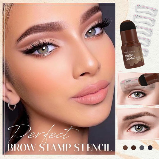 Perfect Brows Stencil & Stamp Kit - whambeauty