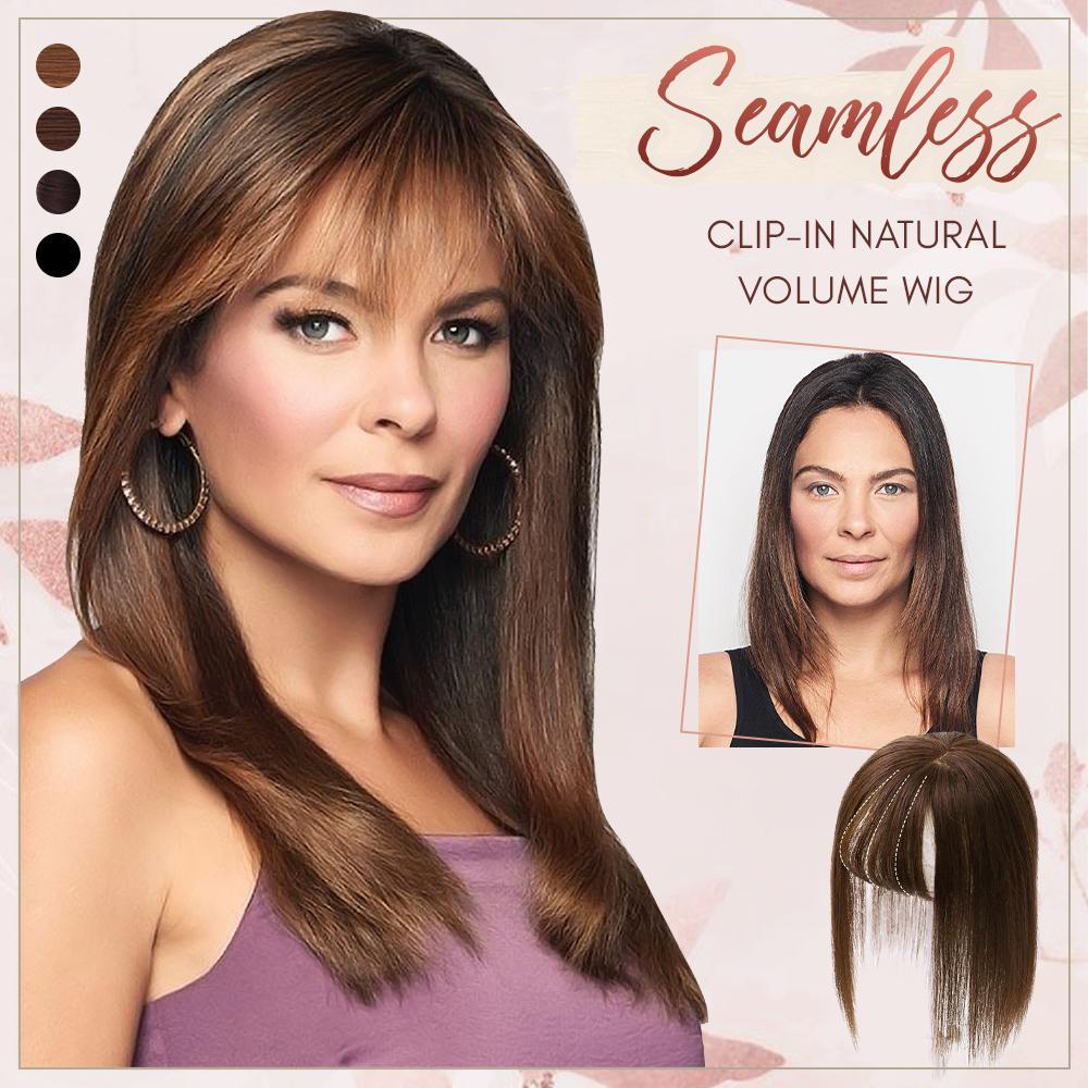 Clip-In Natural Seamless Wig - whambeauty