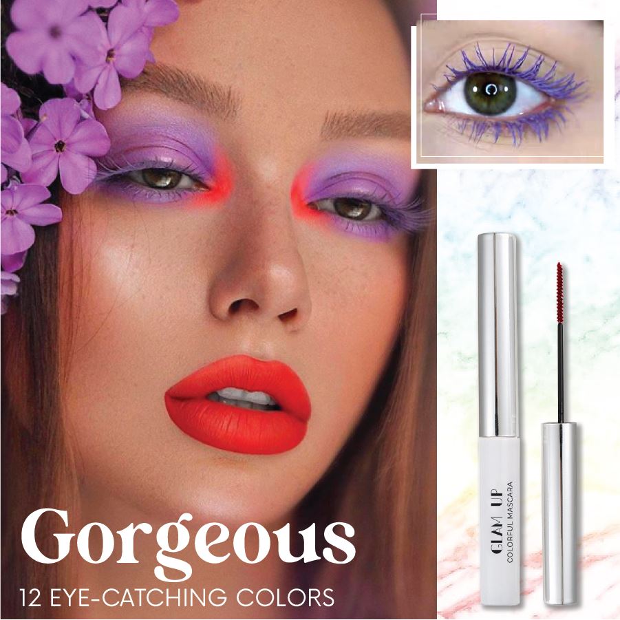 GlamUp Colorful Mascara - whambeauty