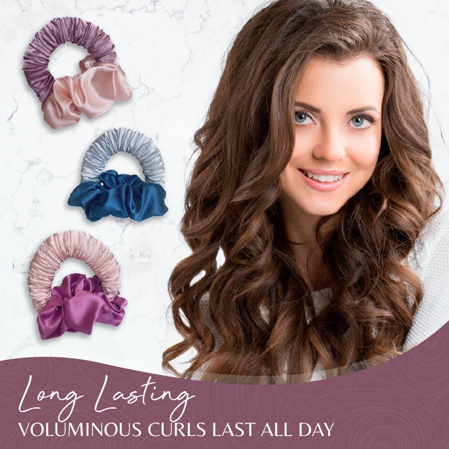 Heatless Hair Curling Roller Scrunchie Kit - whambeauty