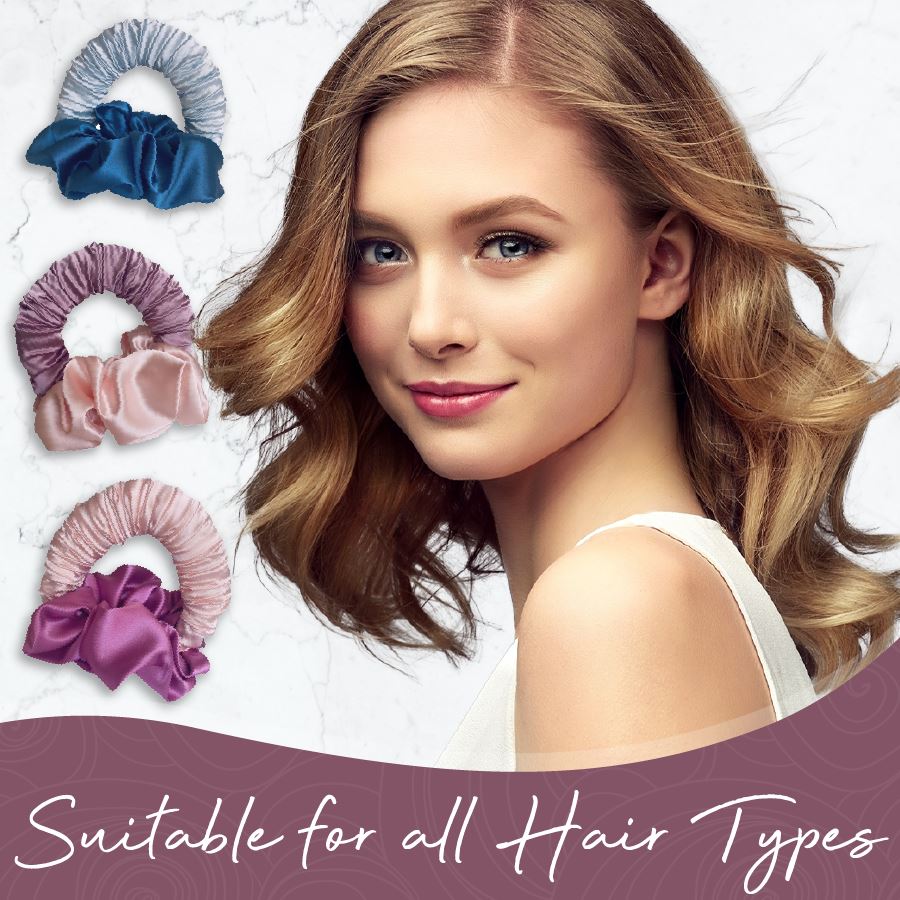 Heatless Hair Curling Roller Scrunchie Kit - whambeauty